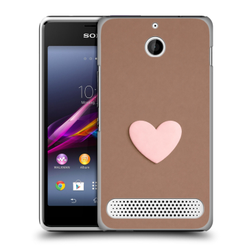 Пластиковый чехол на Sony Xperia E1 с принтом женский