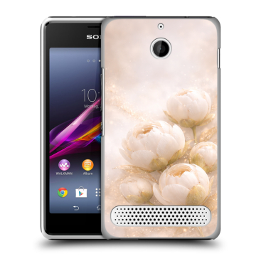 Пластиковый чехол на Sony Xperia E1 с принтом женский Пластиковый чехол на Sony Xperia E1 с принтом женский