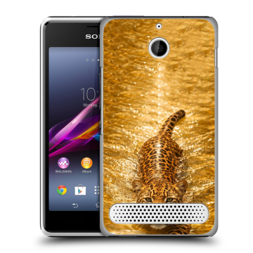 Пластиковый чехол на Sony Xperia E1 с принтом женский Пластиковый чехол на Sony Xperia E1 с принтом женский