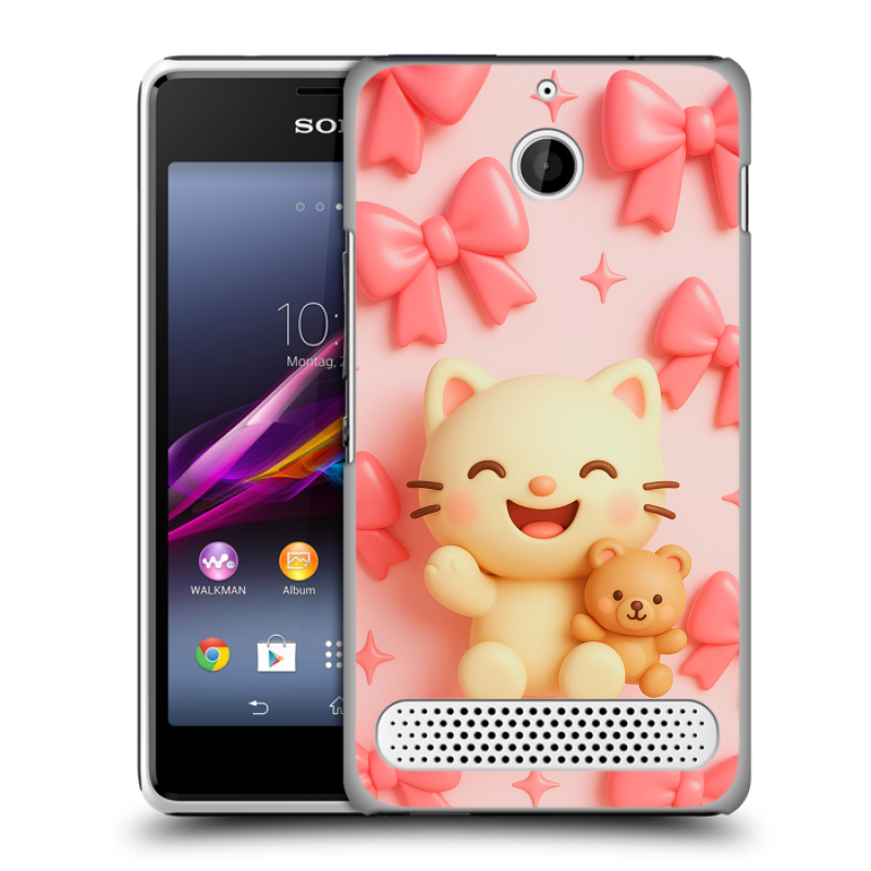 Пластиковый чехол на Sony Xperia E1 с принтом для девочек Пластиковый чехол на Sony Xperia E1 с принтом для девочек