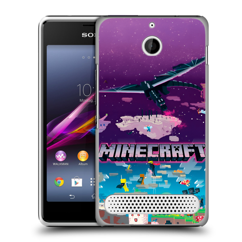 Пластиковый чехол на Sony Xperia E1 с принтом Майнкрафт Minecraft Пластиковый чехол на Sony Xperia E1 с принтом Майнкрафт Minecraft