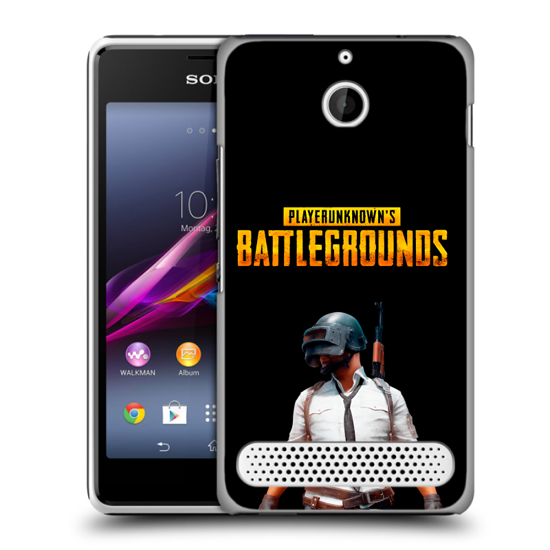 Пластиковый чехол на Sony Xperia E1 с принтом PUGB ПАГБ Пластиковый чехол на Sony Xperia E1 с принтом PUGB ПАГБ