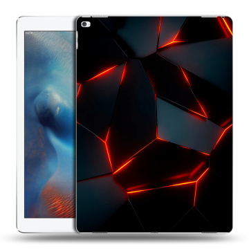 Силиконовый чехол на планшета Ipad Pro с принтом Яркие абстракции