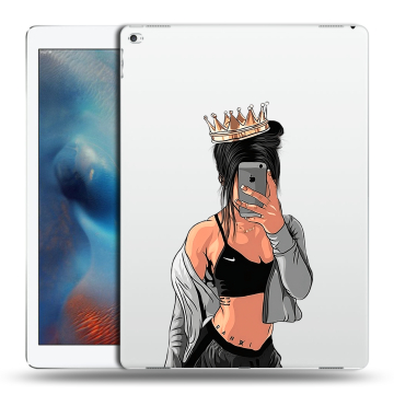 Силиконовый чехол на планшета Ipad Pro с принтом Женские принты