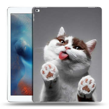 Силиконовый чехол на планшета Ipad Pro с принтом Коты