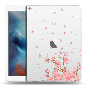Силиконовый чехол на Ipad Pro с принтом Ветка сакуры Силиконовый чехол на Ipad Pro с принтом Ветка сакуры