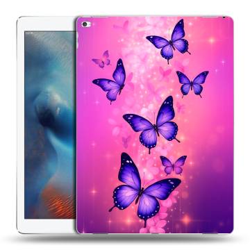 Силиконовый чехол на Ipad Pro с принтом Бабочки Силиконовый чехол на Ipad Pro с принтом Бабочки