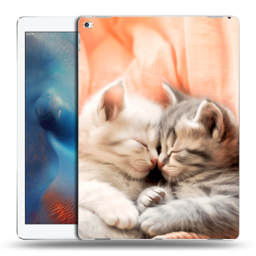 Силиконовый чехол на Ipad Pro с принтом Котята Силиконовый чехол на Ipad Pro с принтом Котята