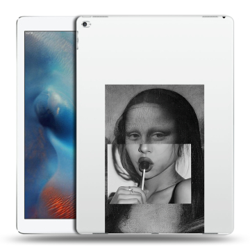 Силиконовый чехол на Ipad Pro с принтом Мона Лиза Силиконовый чехол на Ipad Pro с принтом Мона Лиза