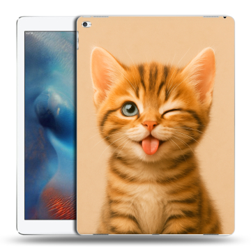 Силиконовый чехол на Ipad Pro с принтом котенок Силиконовый чехол на Ipad Pro с принтом котенок