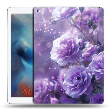 Силиконовый чехол на Ipad Pro с принтом Розы цветы Силиконовый чехол на Ipad Pro с принтом Розы цветы