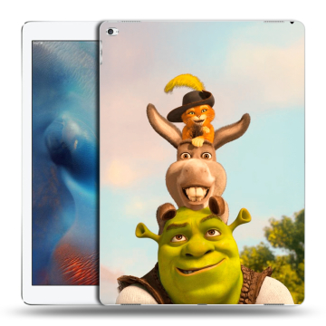 Силиконовый чехол на Ipad Pro с принтом Шрек Shrek