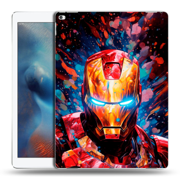 Силиконовый чехол на Ipad Pro с принтом Железный человек Ironman Силиконовый чехол на Ipad Pro с принтом Железный человек Ironman