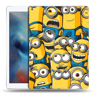 Силиконовый чехол на Ipad Pro с принтом Миньоны Силиконовый чехол на Ipad Pro с принтом Миньоны