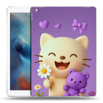 Силиконовый чехол на Ipad Pro с принтом для девочек Силиконовый чехол на Ipad Pro с принтом для девочек