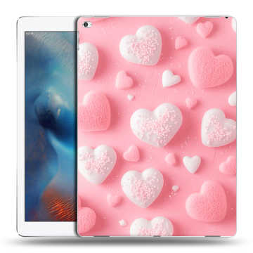 Силиконовый чехол на Ipad Pro с принтом Сердечки Силиконовый чехол на Ipad Pro с принтом Сердечки