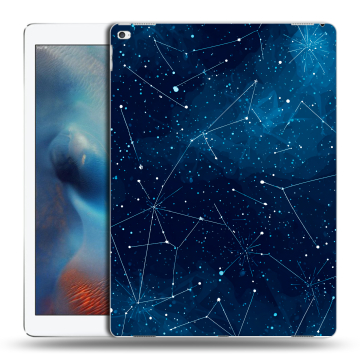Силиконовый чехол на Ipad Pro с принтом Космос звезды