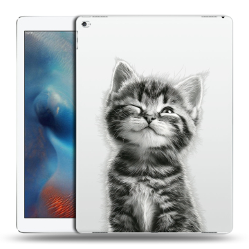 Силиконовый чехол на Ipad Pro с принтом Котенок Силиконовый чехол на Ipad Pro с принтом Котенок