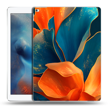 Силиконовый чехол на Ipad Pro с принтом Цветы