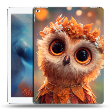 Силиконовый чехол на Ipad Pro с принтом Милая сова