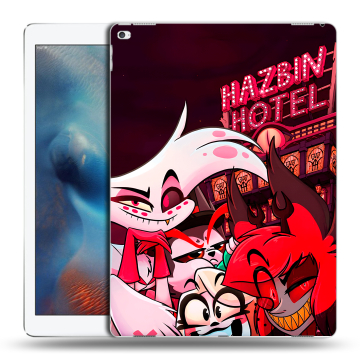 Силиконовый чехол на Ipad Pro с принтом Hazbin Hotel Отель Хазбин Силиконовый чехол на Ipad Pro с принтом Hazbin Hotel Отель Хазбин