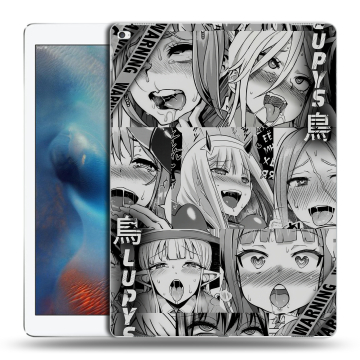 Силиконовый чехол на Ipad Pro с принтом Ahegao Ахегао Аниме