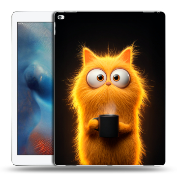 Силиконовый чехол на Ipad Pro с принтом Смешной кот Силиконовый чехол на Ipad Pro с принтом Смешной кот