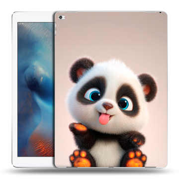 Силиконовый чехол на Ipad Pro с принтом милая панда Силиконовый чехол на Ipad Pro с принтом милая панда