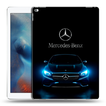 Силиконовый чехол на Ipad Pro с принтом Mercedes Мерседес