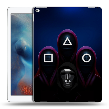 Силиконовый чехол на Ipad Pro с принтом Игра Кальмара