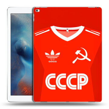Силиконовый чехол на Ipad Pro с принтом Флаг Герб СССР