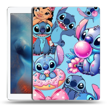 Силиконовый чехол на Ipad Pro с принтом Лило и Стич