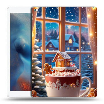 Силиконовый чехол на Ipad Pro с принтом Новый год