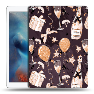 Силиконовый чехол на Ipad Pro с принтом Новый год