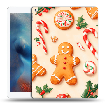 Силиконовый чехол на Ipad Pro с принтом Новый год