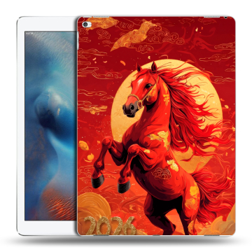 Силиконовый чехол на Ipad Pro с принтом Новый год