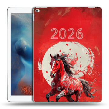 Силиконовый чехол на Ipad Pro с принтом Новый год