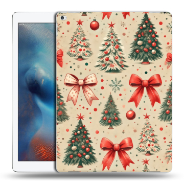 Силиконовый чехол на Ipad Pro с принтом Новый год