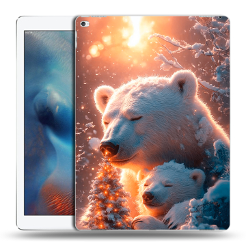 Силиконовый чехол на Ipad Pro с принтом Новый год