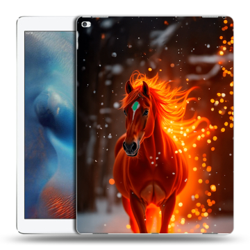Силиконовый чехол на Ipad Pro с принтом Новый год