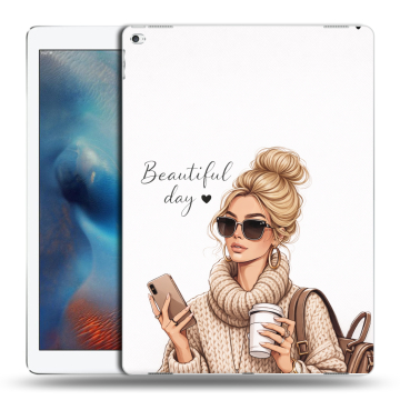 Силиконовый чехол на Ipad Pro с принтом женский Силиконовый чехол на Ipad Pro с принтом женский