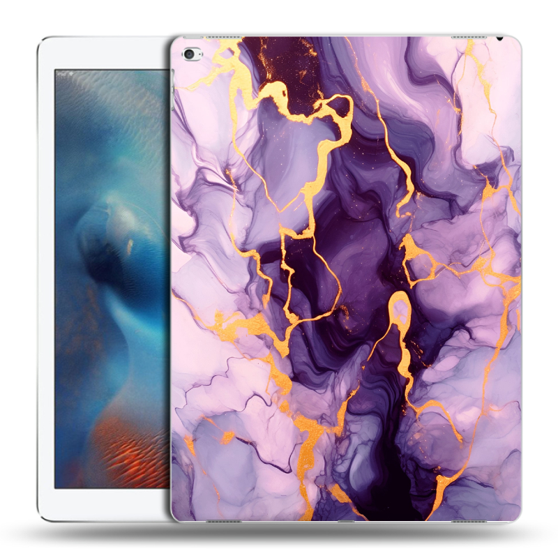 Силиконовый чехол на Ipad Pro с принтом Мрамор Силиконовый чехол на Ipad Pro с принтом Мрамор