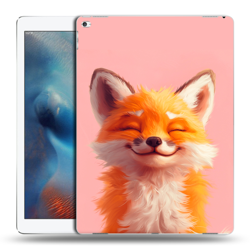 Пластиковый чехол на Ipad Pro с принтом милая лиса Пластиковый чехол на Ipad Pro с принтом милая лиса