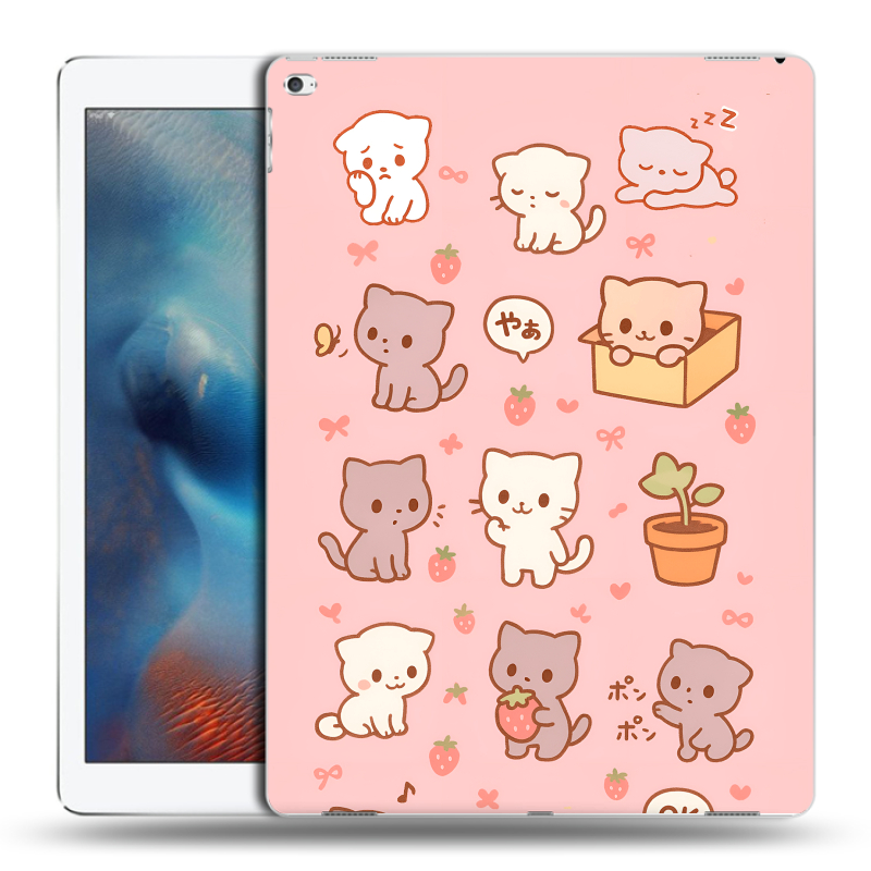 Пластиковый чехол на Ipad Pro с принтом Hello Kitty Хелоу Кити Пластиковый чехол на Ipad Pro с принтом Hello Kitty Хелоу Кити