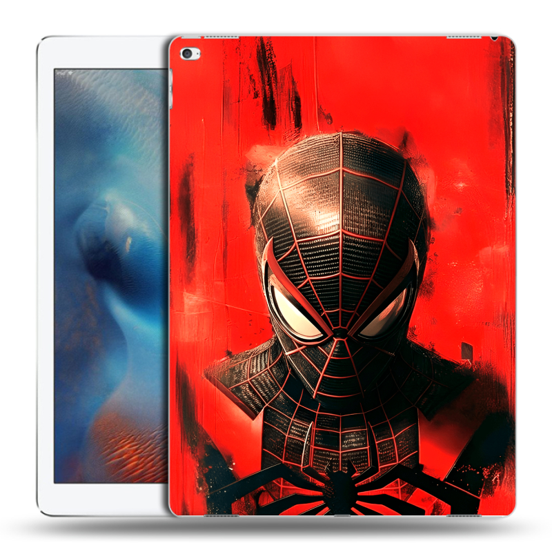 Пластиковый чехол на Ipad Pro с принтом человек паук spiderman Пластиковый чехол на Ipad Pro с принтом человек паук spiderman