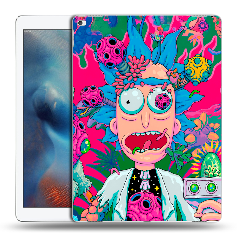 Силиконовый чехол на Ipad Pro с принтом Рик и Морти Rick Morty Силиконовый чехол на Ipad Pro с принтом Рик и Морти Rick Morty