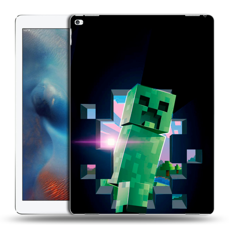 Пластиковый чехол на Ipad Pro с принтом Майнкрафт Minecraft Пластиковый чехол на Ipad Pro с принтом Майнкрафт Minecraft