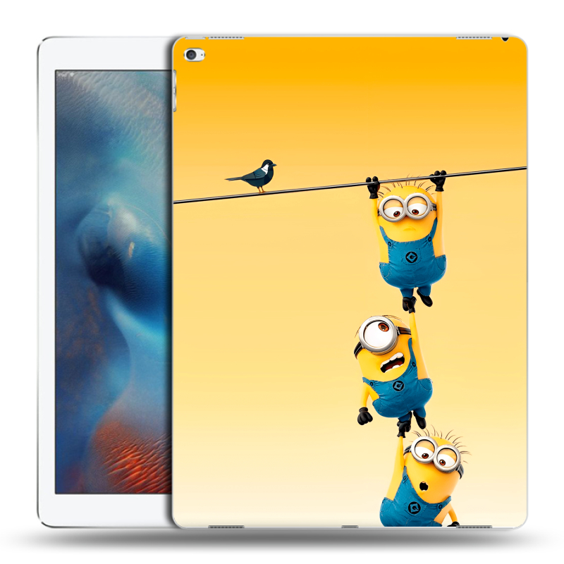 Пластиковый чехол на Ipad Pro с принтом Миньоны Пластиковый чехол на Ipad Pro с принтом Миньоны