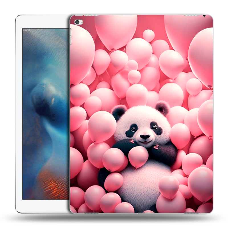 Пластиковый чехол на Ipad Pro с принтом Панда Пластиковый чехол на Ipad Pro с принтом Панда