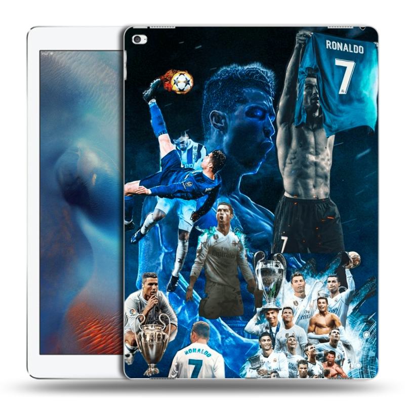 Силиконовый чехол на Ipad Pro с принтом Реал Роналдо Силиконовый чехол на Ipad Pro с принтом Реал Роналдо